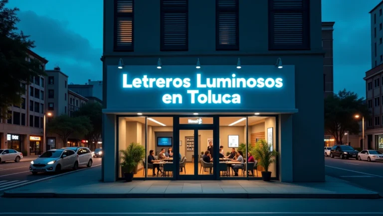 Letreros Luminosos en Toluca: 5 Razones Poderosas para Elegirlos